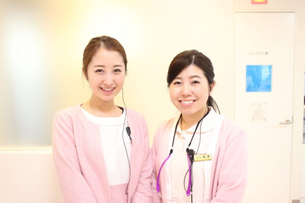 医院見学会では、優しいスタッフが丁寧に対応いたします。ご不明な点や気になることがございましたら、どうぞお気軽にお尋ねください。